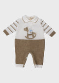 Tutina Dondolo Tortora 8046 corredino e abbigliamento neonato | NANU' BABY