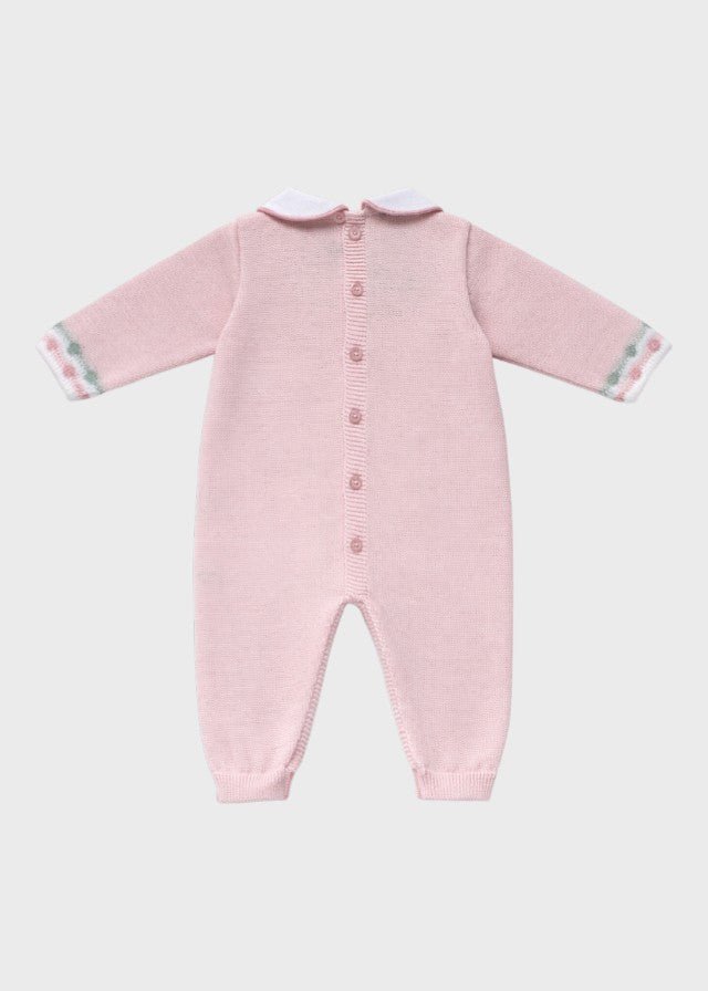Tutina Filo Cotone Rosa EK5110BIS/R corredino e abbigliamento neonato | NANU' BABY