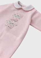 Tutina Filo Cotone Rosa EK5110BIS/R corredino e abbigliamento neonato | NANU' BABY