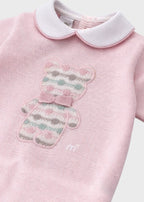 Tutina Filo Cotone Rosa EK5110BIS/R corredino e abbigliamento neonato | NANU' BABY