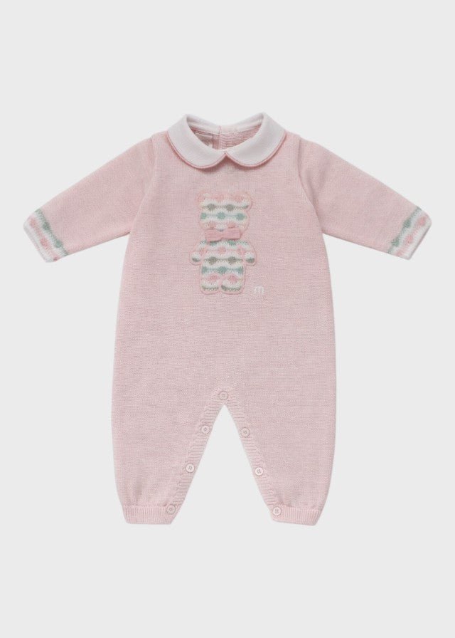 Tutina Filo Cotone Rosa EK5110BIS/R corredino e abbigliamento neonato | NANU' BABY