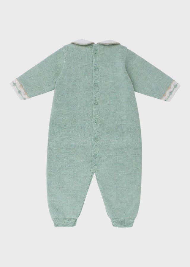 Tutina Filo Cotone Verde EK5110BIS/V corredino e abbigliamento neonato | NANU' BABY