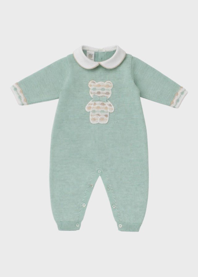Tutina Filo Cotone Verde EK5110BIS/V corredino e abbigliamento neonato | NANU' BABY