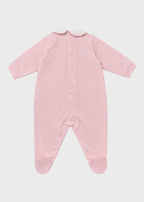 Tutina Jersey Teddy Rosa EK5214/R corredino e abbigliamento neonato | NANU' BABY