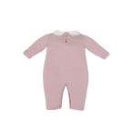 Tutina Lana Merino Fiocco Romantico 345 corredino e abbigliamento neonato | NANU' BABY