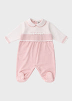 Tutina Margherite Corpetto Rosa EK2514/R corredino e abbigliamento neonato | NANU' BABY