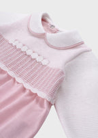 Tutina Margherite Corpetto Rosa EK2514/R corredino e abbigliamento neonato | NANU' BABY