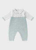 Tutina Margherite Lino Verde EK2410/V corredino e abbigliamento neonato | NANU' BABY