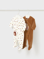 Tutina Neonata ARANCIO 2706/10 corredino e abbigliamento neonato | NANU' BABY