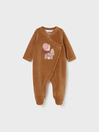 Tutina Neonata ARANCIO 2706/10 corredino e abbigliamento neonato | NANU' BABY