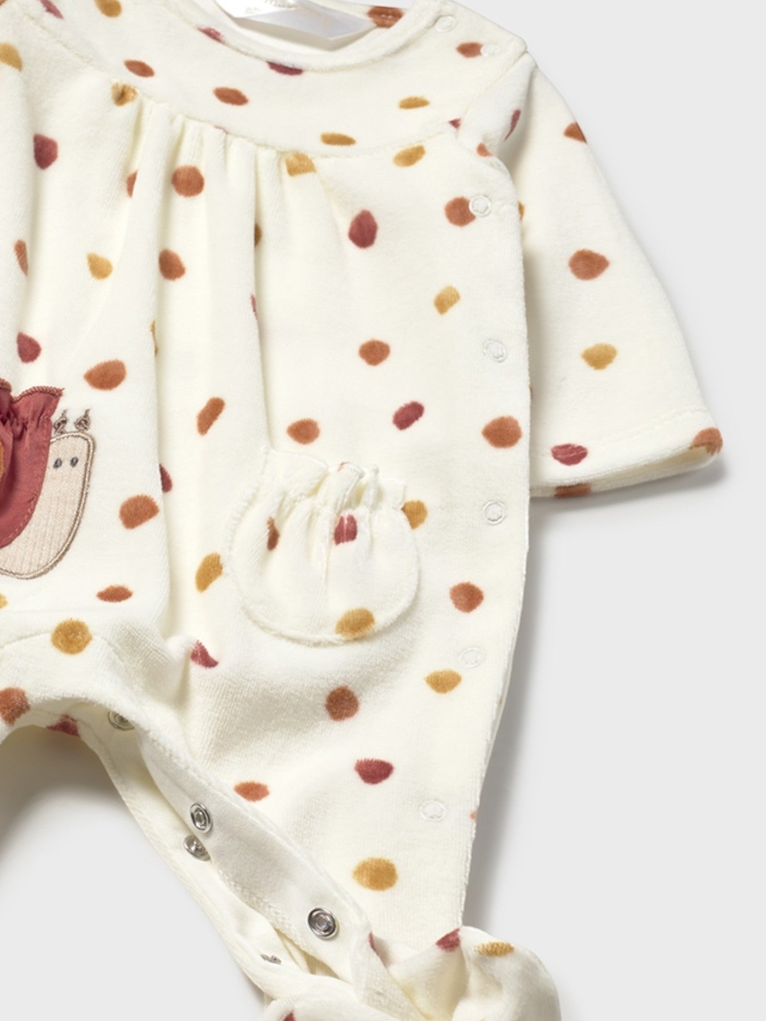 Tutina Neonata ARANCIO 2706/10 corredino e abbigliamento neonato | NANU' BABY