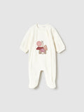 Tutina Neonata VANIGLIA 2704/67 corredino e abbigliamento neonato | NANU' BABY