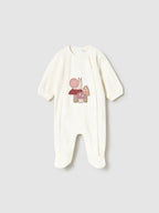 Tutina Neonata VANIGLIA 2704/67 corredino e abbigliamento neonato | NANU' BABY