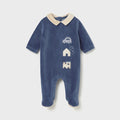 Tutina Neonato AZZURRO 2716/46 corredino e abbigliamento neonato | NANU' BABY
