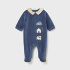 Tutina Neonato AZZURRO 2716/46 corredino e abbigliamento neonato | NANU' BABY