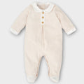 Tutina Neonato Beige 10125 corredino e abbigliamento neonato | NANU' BABY