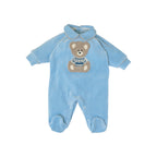 Tutina Neonato Ciniglia Cielo SARTORIA DEI PICCOLI (cod. LT1114) corredino e abbigliamento neonato | NANU' BABY