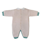Tutina Neonato Lana Vergine 100% Natural Mongolfiera IN5710/V corredino e abbigliamento neonato | NANU' BABY