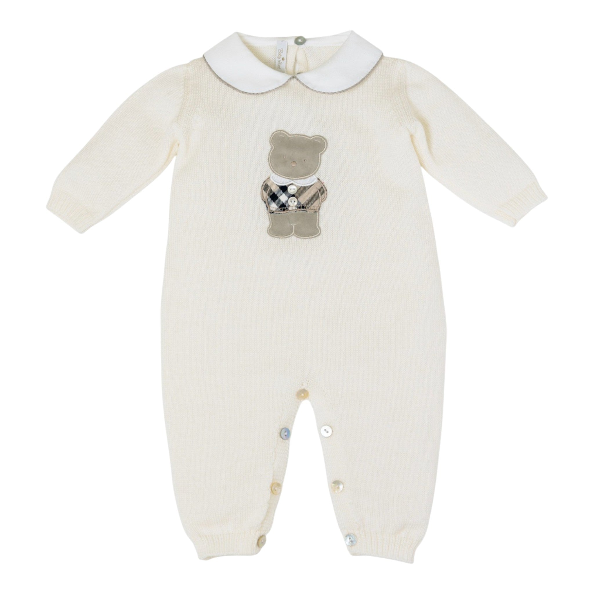 Tutina Teddy Bear Neonato PANNA TEDDY BEAR/321 corredino e abbigliamento neonato | NANU' BABY