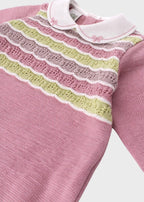 Tutina Tramatura Corpetto Rosa EK1110/M corredino e abbigliamento neonato | NANU' BABY