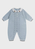 Tutina Tramatura Trecce Cielo EK6710/C corredino e abbigliamento neonato | NANU' BABY