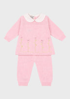 PICCI/CN-R Pink Rococo Flowers Set