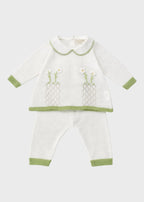 White Cotton Birth Set 7567