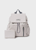 Zaino Maternità Fasciatoio Grigio 19090/20 corredino e abbigliamento neonato | NANU' BABY