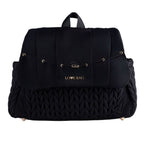 Zaino Maternità Nero LOVE BAG - Tessuto Premium corredino e abbigliamento neonato | NANU' BABY