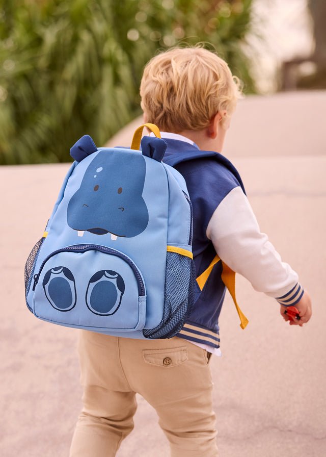 Zaino Poliestere Blu 10157/91 corredino e abbigliamento neonato | NANU' BABY