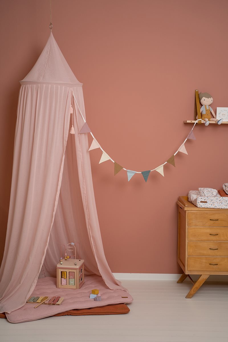 Baldacchino Rosa ROSA CA10100150 corredino e abbigliamento neonato | NANU' BABY