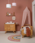 Baldacchino Rosa ROSA CA10100150 corredino e abbigliamento neonato | NANU' BABY