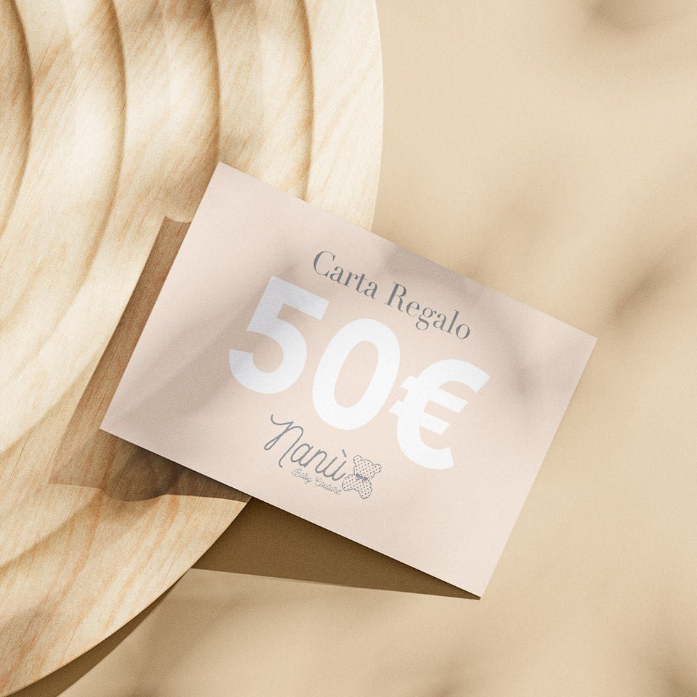 Carta Regalo Nanù Baby corredino e abbigliamento neonato | NANU' BABY