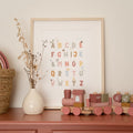 Poster Little Goose ABC Rosa - A3 Rosa PW10710750 corredino e abbigliamento neonato | NANU' BABY