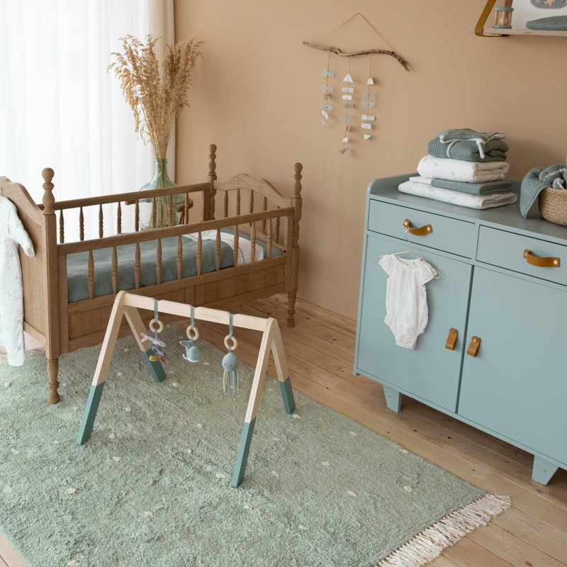 Tappeto Dot Pure Mint 170x120cm VERDE RU10110110 corredino e abbigliamento neonato | NANU' BABY